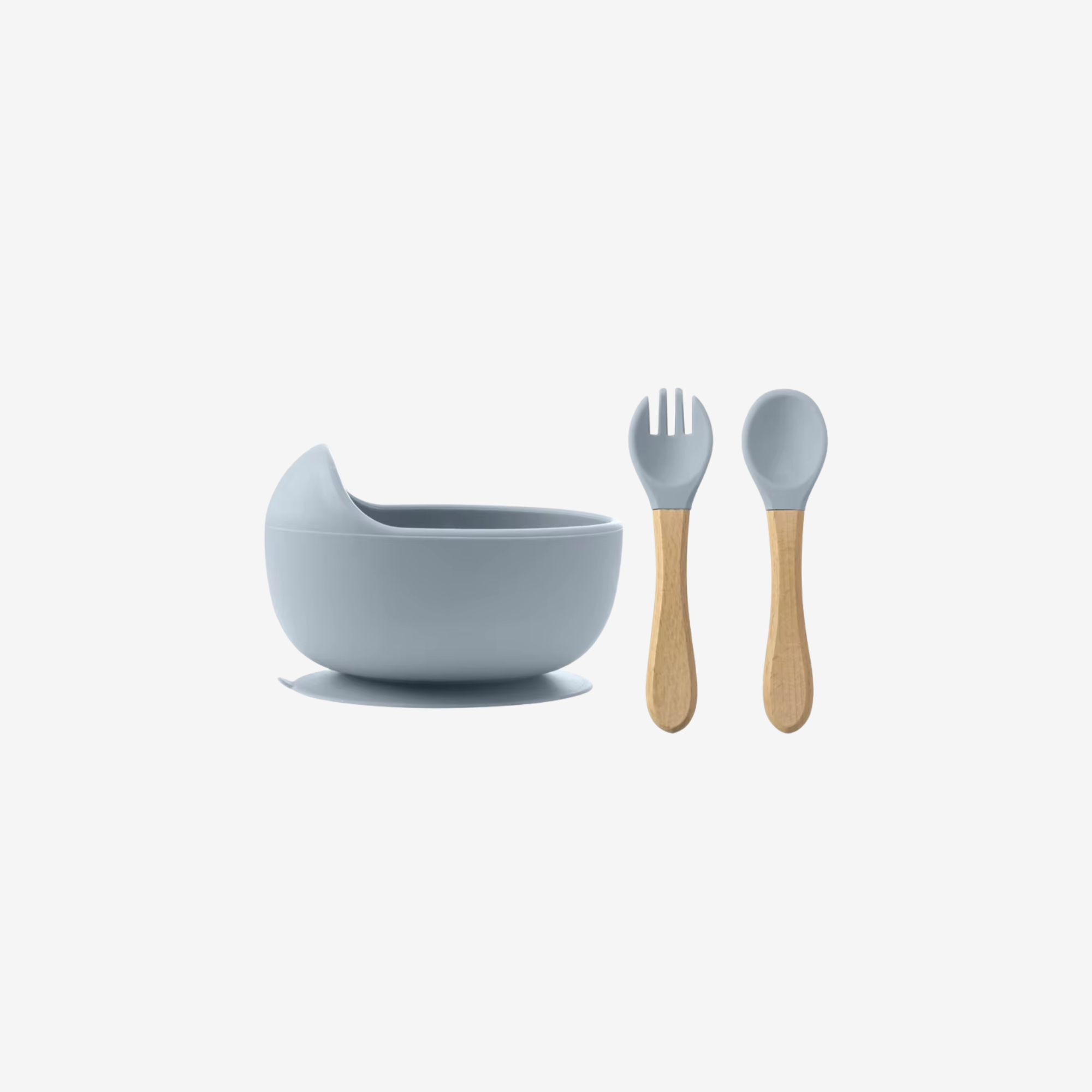 Silicone Baby Feeding Bowl Set