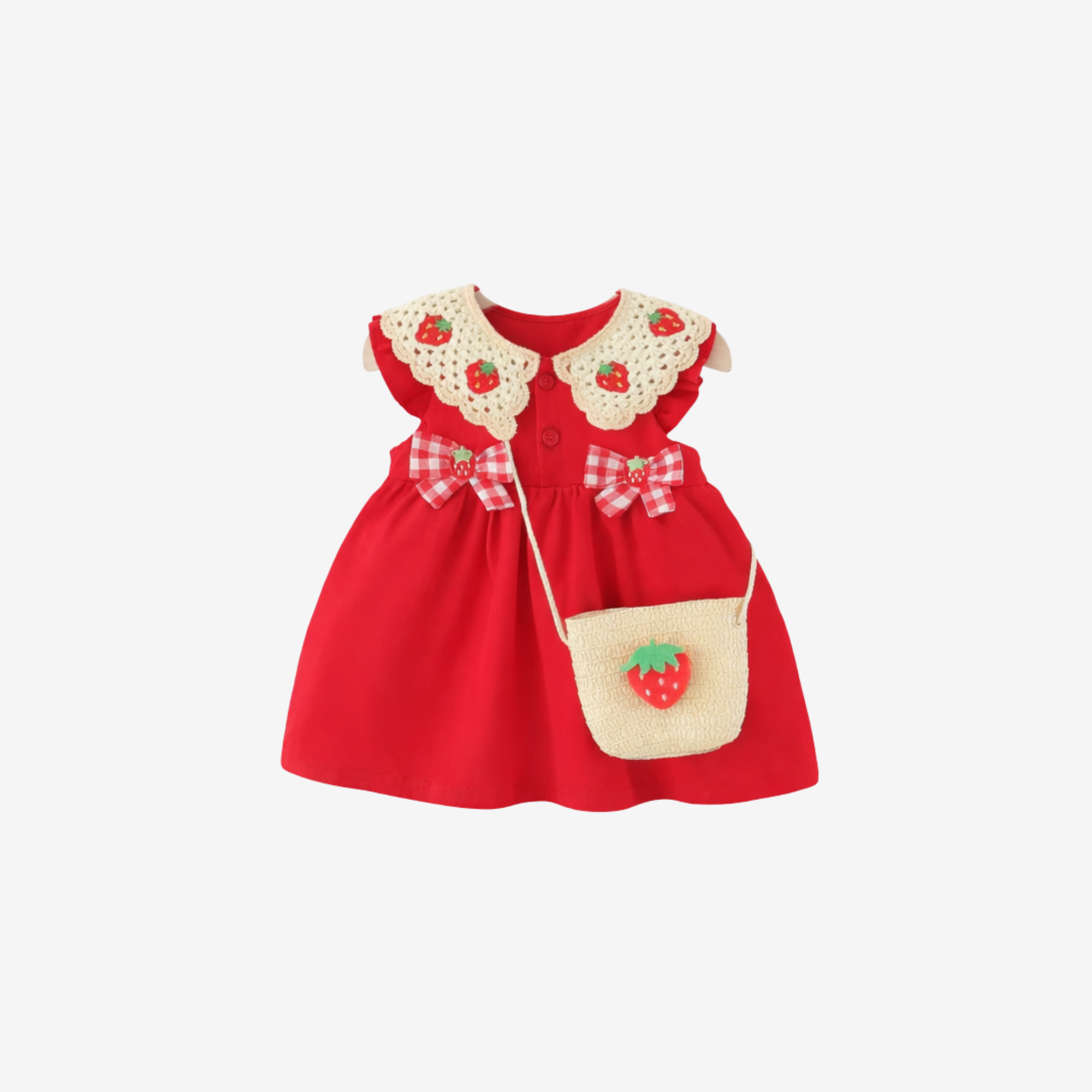 Strawberry Toddler Dress