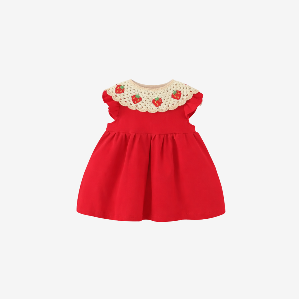 Strawberry Toddler Dress