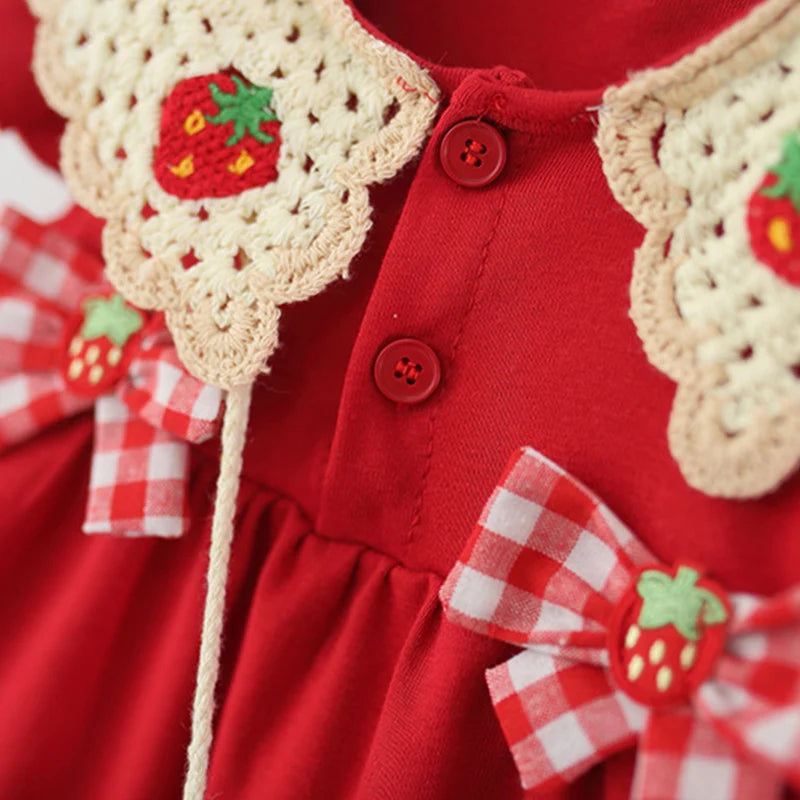 Strawberry Toddler Dress