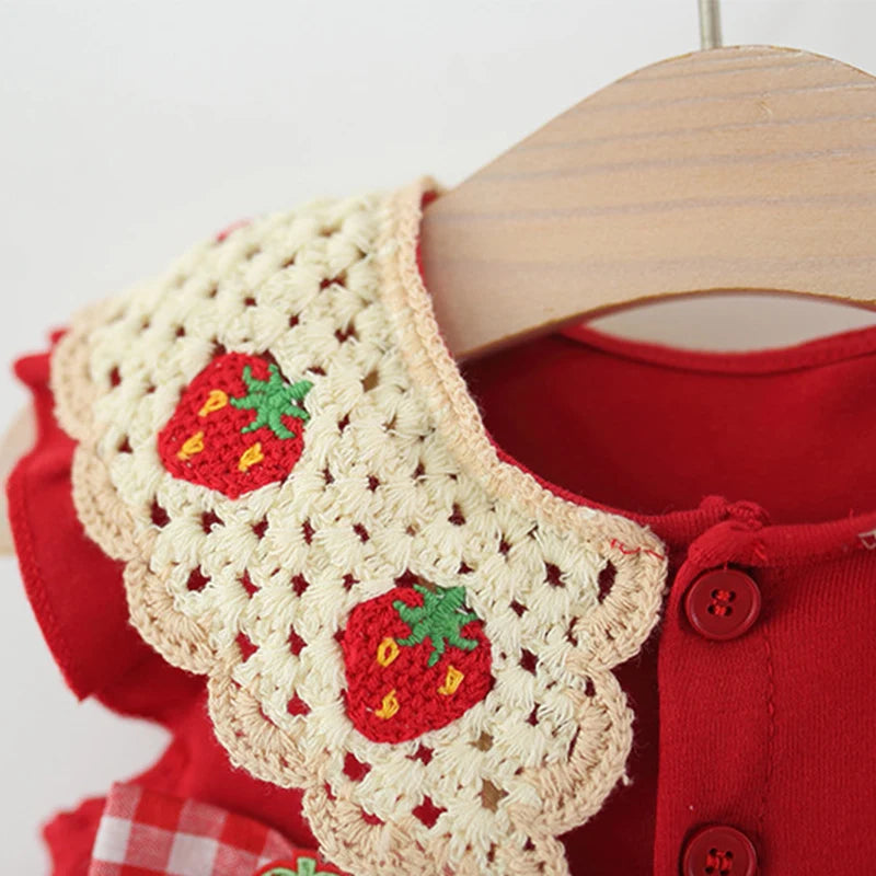Strawberry Toddler Dress